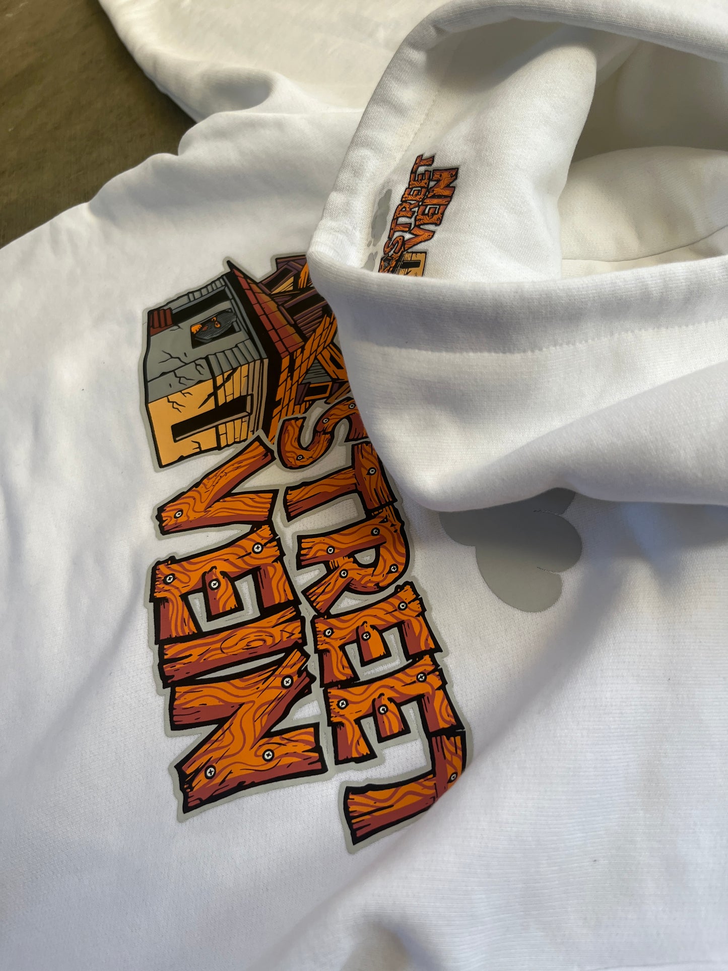 White Trap House Sv hoodie